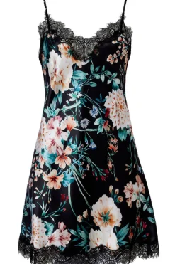 Silk Nightwear | Nighties, Babydolls & Chemises>Sainted Sisters Scarlett Silk Chemise, Size XL (UK 16) MayEvelyn