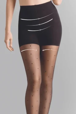 Support Tights | Black Tights>Gabriella Secret Shaper Puntina Tights Black