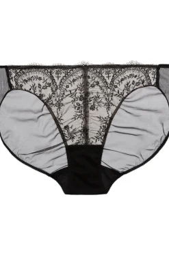 Sheer Lingerie | Briefs>Dita Von Teese Severine Brief in Black