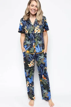 Pyjama Pants & Shorts | £30 And Under>Cyberjammies Sierra Pyjama Pants, Size UK 8 Multi