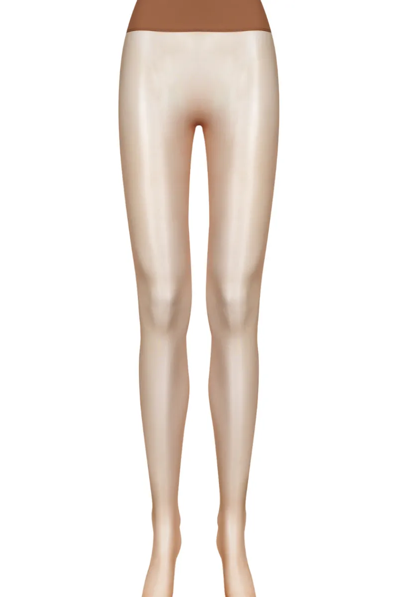 Nude Tights | Back Seamed Tights>Maison Close Signature Seamless Back Seamed Tights 20 Denier SunNude