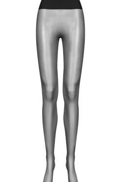 Black Tights | Patterned Tights>Maison Close Signature Seamless Back Seam Tights 20 Denier Black