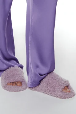 Mother's Day>Love Stories Slippers Purple