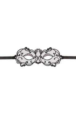 Masks & Blindfolds | £30 And Under>Lise Charmel Soir De Venise Eye Mask BlackDiamond