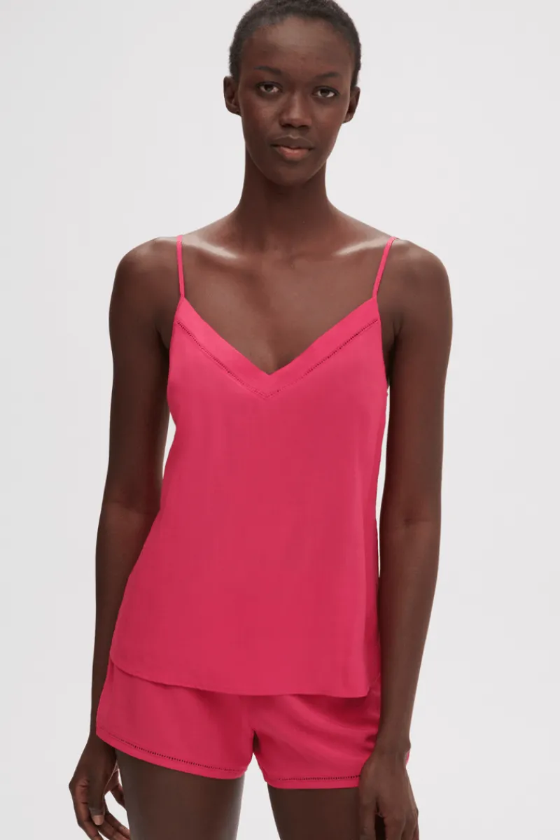 Pyjama Pants & Shorts | Luxury French Lingerie>Simone Pérèle Songe Short PitayaPink