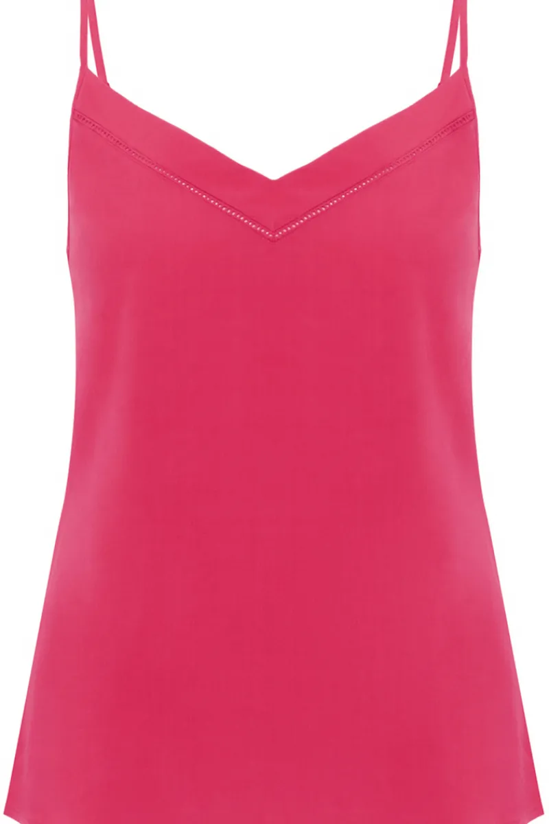 Pyjama Tops | Luxury French Lingerie>Simone Pérèle Songe Top PitayaPink