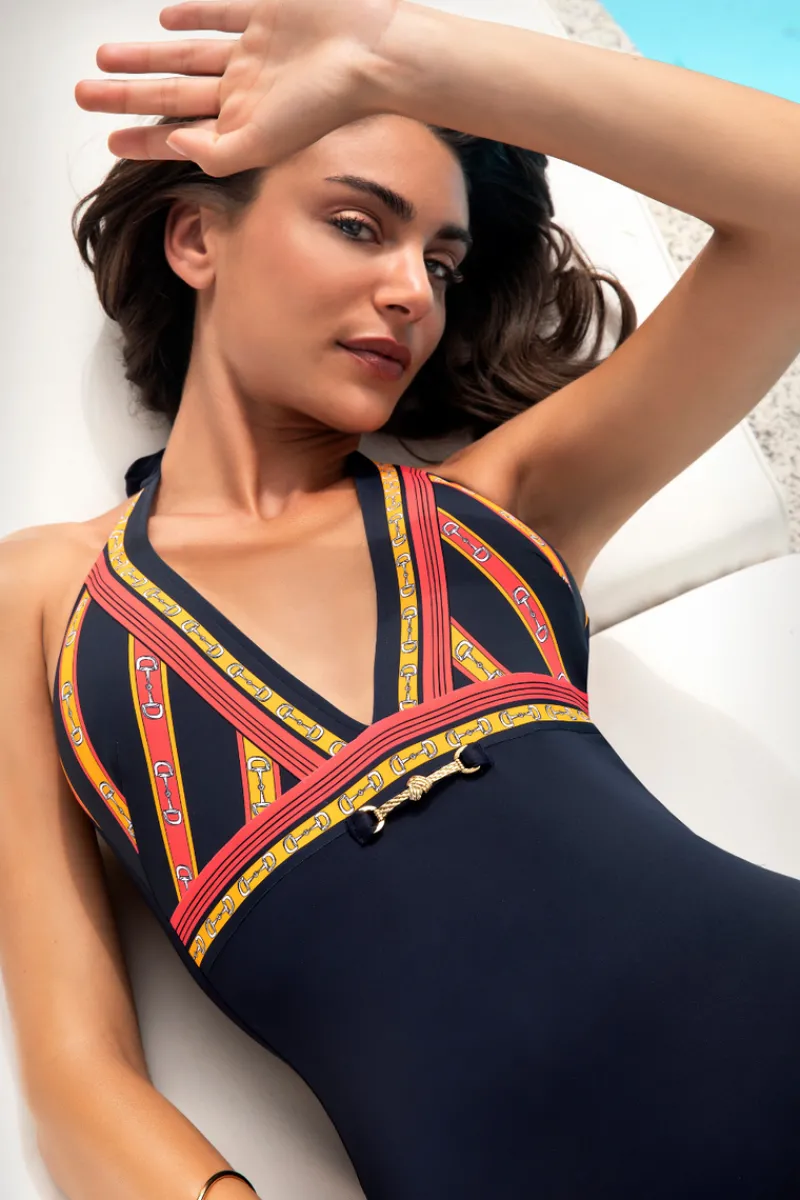 Swimsuits | Sexy Lingerie>Lise Charmel Splendeur Regate Halter Swimsuit RegateSporty