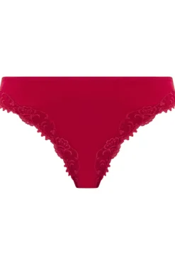 Red Lingerie | Sexy Lingerie>Lise Charmel Splendeur Soie Italian Brief Rouge