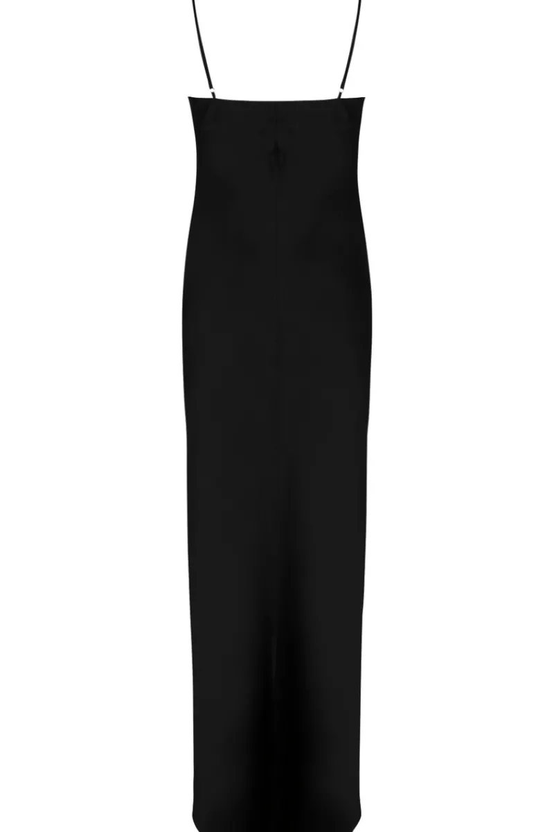 Silk Nightwear | Nighties, Babydolls & Chemises>Lise Charmel Splendeur Soie Long Nightie Black