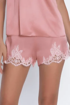 Silk Nightwear | Pyjama Pants & Shorts>Lise Charmel Splendeur Soie Pyjama Short Rose