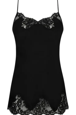 Silk Nightwear | Nighties, Babydolls & Chemises>Lise Charmel Splendeur Soie Silk Mini Babydoll in Black