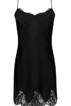 Silk Nightwear | Nighties, Babydolls & Chemises>Lise Charmel Splendeur Soie Silk Night Dress in Black