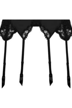 Sexy Lingerie | Luxury French Lingerie>Lise Charmel Splendeur Soie Suspender Belt Black