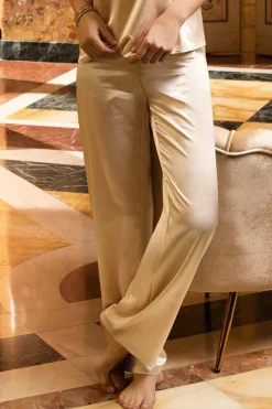 Silk Nightwear | Pyjama Pants & Shorts>Lise Charmel Splendeur Soie Trousers Gold