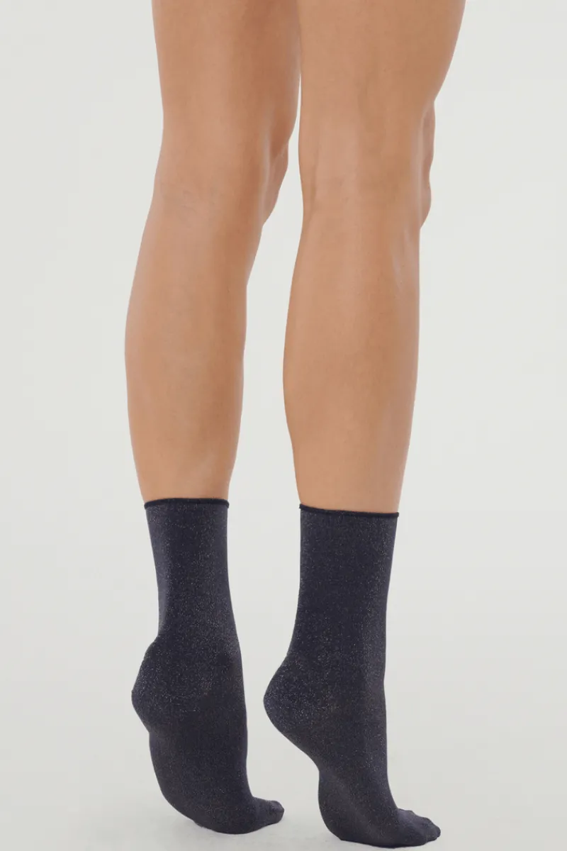 £30 And Under>Wolford Stardust Shiny Socks