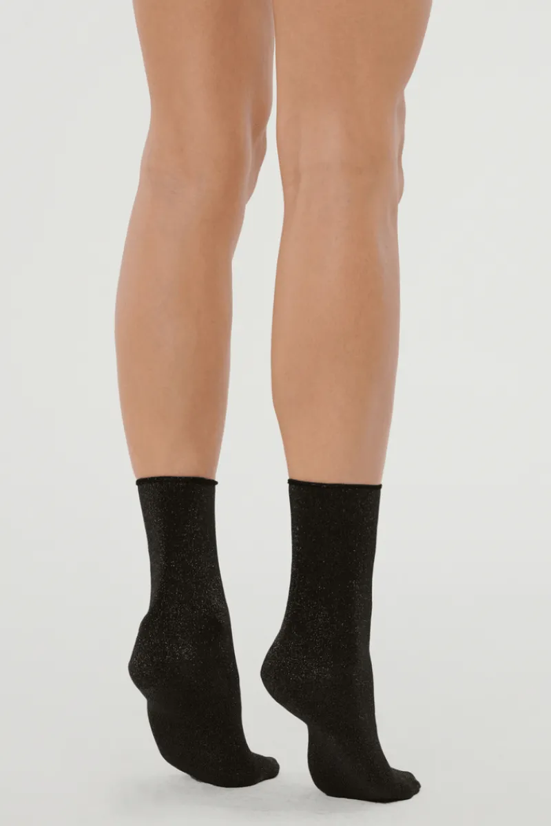 £30 And Under>Wolford Stardust Shiny Socks