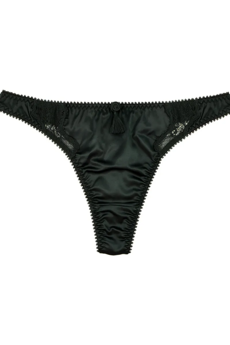 £30 And Under | Thongs & G-strings>Dita Von Teese Starlift Thong Black