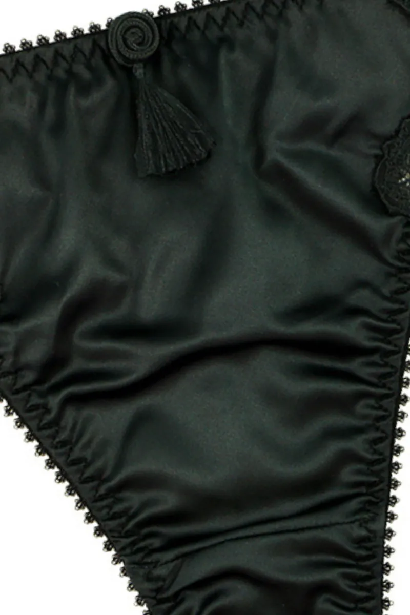 £30 And Under | Thongs & G-strings>Dita Von Teese Starlift Thong Black