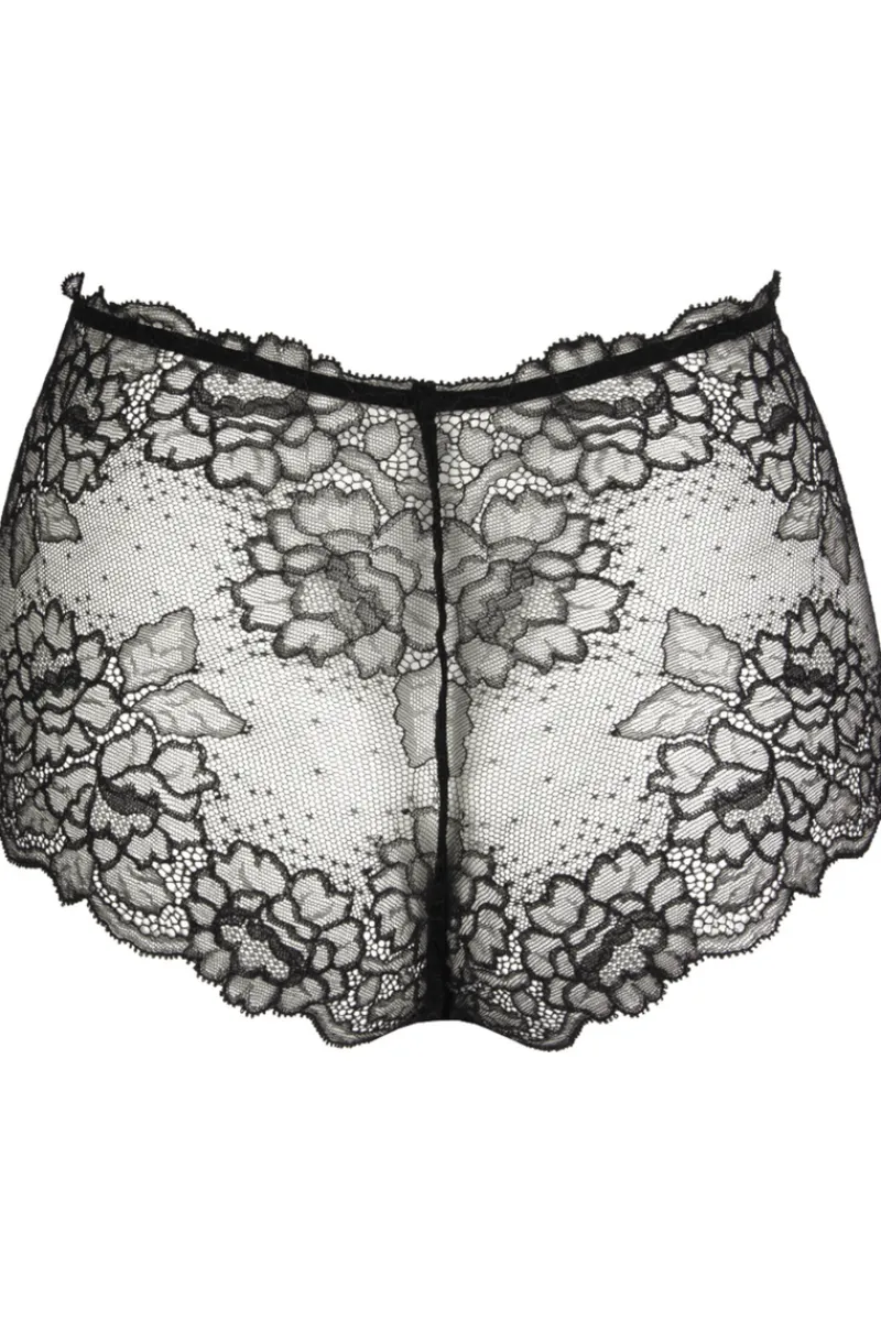Sexy Lingerie | Luxury French Lingerie>Lise Charmel Sublime En Dentelle High Waist Shorty in Black