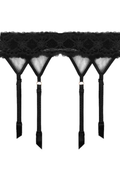 Sexy Lingerie | Luxury French Lingerie>Lise Charmel Sublime En Dentelle Suspender in Black