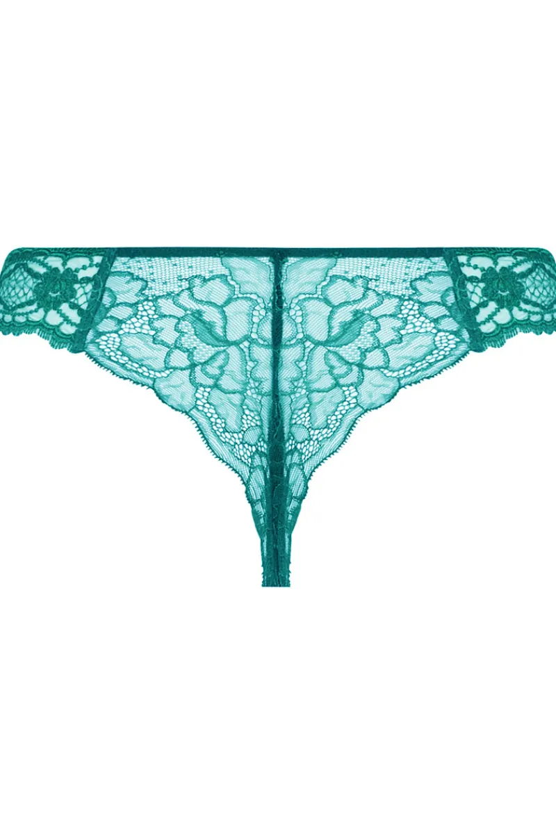 Mother's Day | Sexy Lingerie>Lise Charmel Sublime En Dentelle Thong in Green
