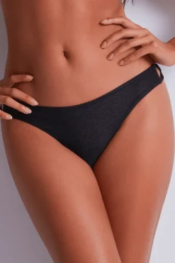 Sexy Lingerie | Luxury French Lingerie>Aubade Summer Glow Brazilian Bikini Bottom BlackSand