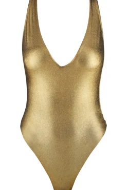 Swimsuits | Sexy Lingerie>Aubade Sunlight Glow Swimsuit AntiqueGold