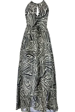 Beach & Resortwear | Sexy Lingerie>Aubade Sunset Cocktail Halterneck Maxi Beach Dress SunsetCocktailZebra