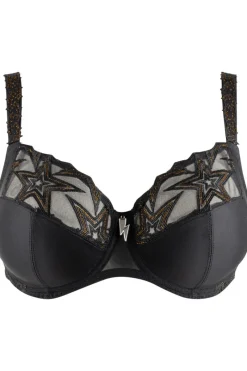 Luxury French Lingerie | Balconette Bras & Demi Bras>Louisa Bracq Superstar Full Cup Bra Black