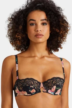 Luxury French Lingerie | Sexy Lingerie>Aubade Sweet Folk Half Cup Bra Poetique