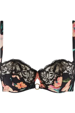 Luxury French Lingerie | Sexy Lingerie>Aubade Sweet Folk Half Cup Bra Poetique