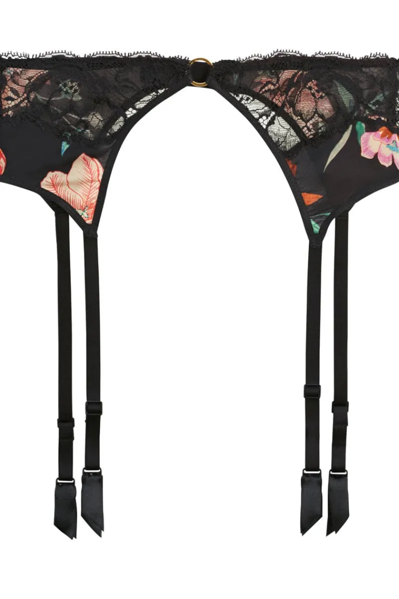 Sexy Lingerie | Luxury French Lingerie>Aubade Sweet Folk Suspender Poetique
