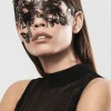 Masks & Blindfolds | Pleasure>Bijoux Indiscrets Sybille Vinyl Butterfly Mask Black