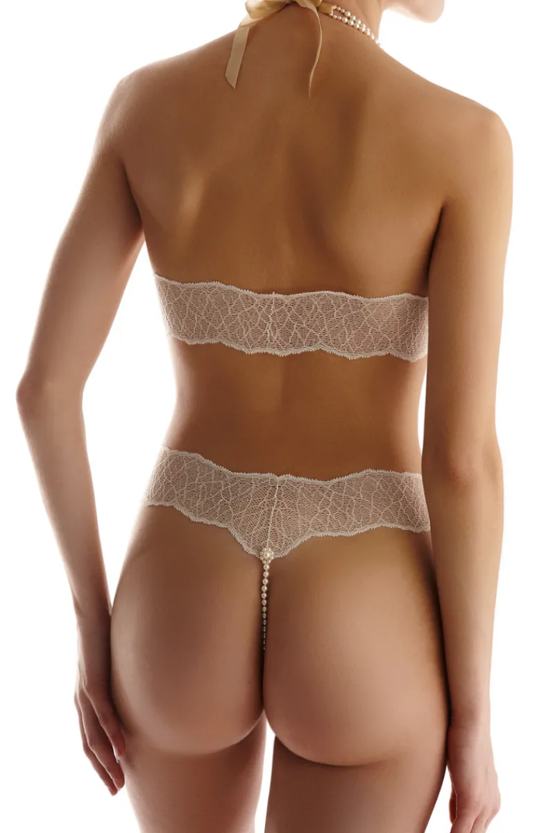 Bridal & Honeymoon Lingerie | Sexy Lingerie>Bracli Sydney Daisy Pearl Bra in Ivory
