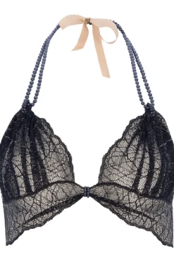 Sexy Lingerie | Halterneck Bras>Bracli Sydney Dark Pearl Bra Black