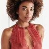 Red Lingerie | Sexy Lingerie>Bracli Sydney Dark Pearl Bralette Red