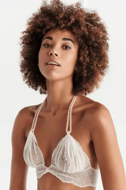 Bridal & Honeymoon Lingerie | Sexy Lingerie>Bracli Sydney Pearl Bra Ivory