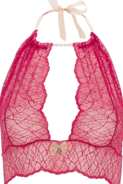 Red Lingerie | Sexy Lingerie>Bracli Sydney Pearl Bralette Red