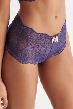 Sexy Lingerie | High Waist Thongs And Knickers>Bracli Sydney Pearl Panty Blue
