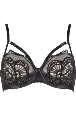 £30 And Under | Underwired Bras>Jolidon The Lover Underwired Bra, Size 32C Black