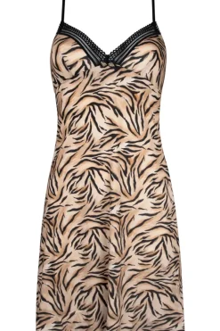 Nighties, Babydolls & Chemises>Antigel Tigre Rebelle Night Dress TigreBlond