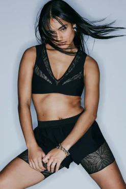 Ready To Wear>Sarda Tomorrowland x Greta Crop Top in Black