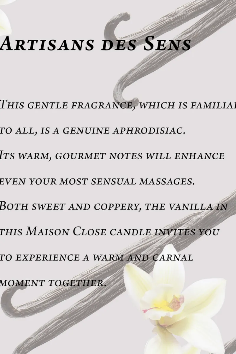 Mother's Day | Sexy Lingerie>Maison Close Vanilla Massage Candle