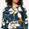 Pyjama Tops | £30 And Under>Cyberjammies Verity Floral Print Pyjama Top Multi