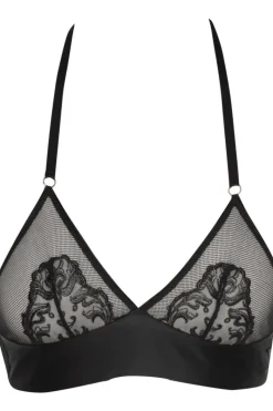Sexy Lingerie | Sheer Lingerie>Bracli Vienna Halter Bra Black