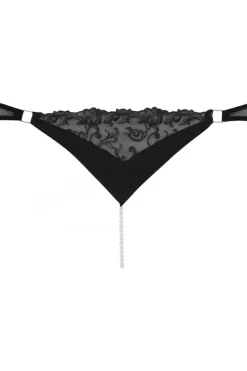 Sexy Lingerie | Sheer Lingerie>Bracli Vienna Tanga Black