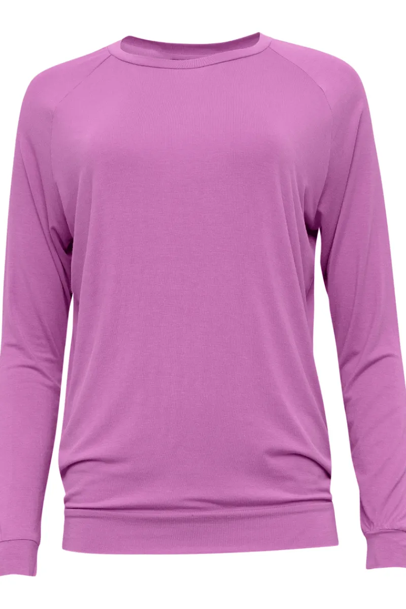 Pyjama Tops | £30 And Under>Cyberjammies Viola Slouch Jersey Pyjama Top Pink