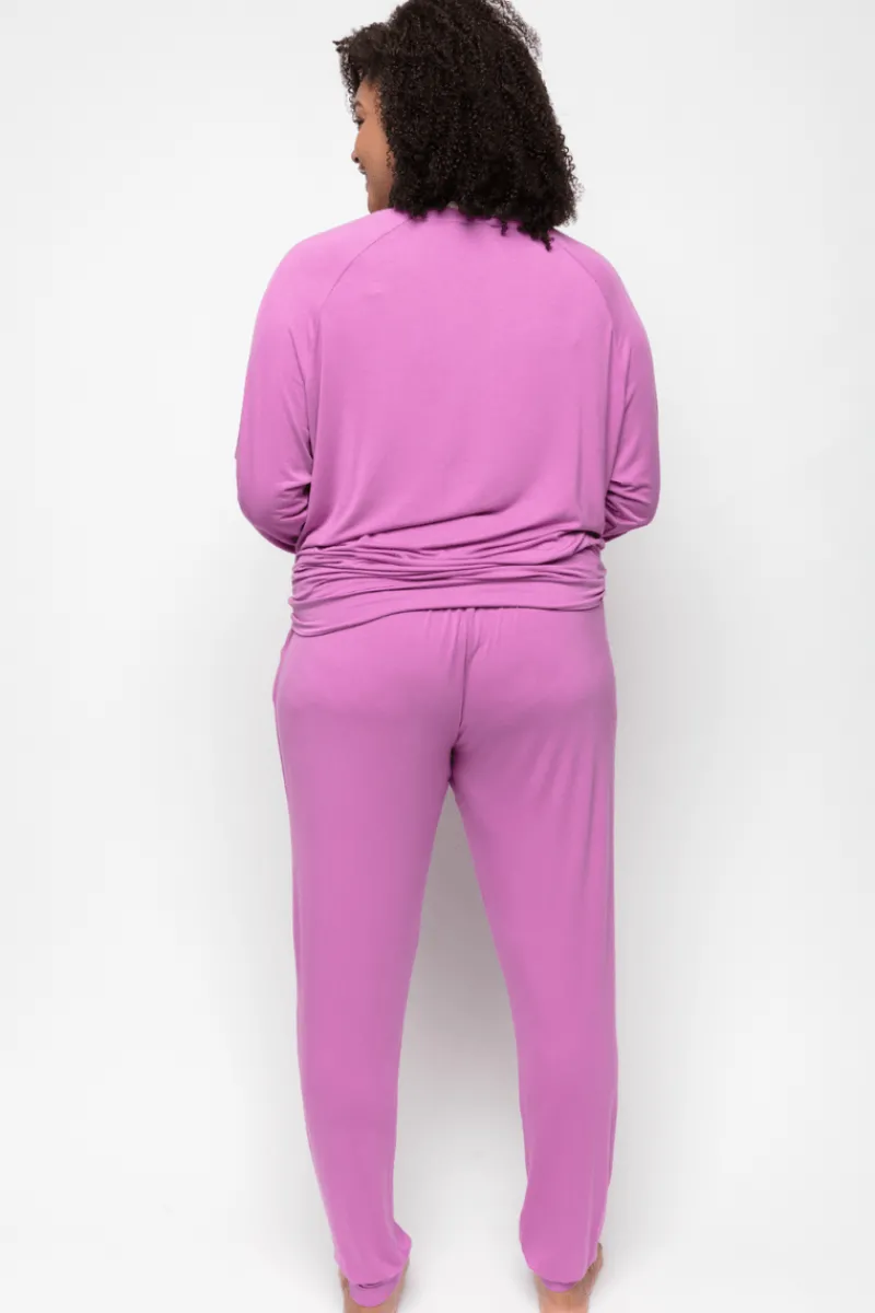 Pyjama Tops | £30 And Under>Cyberjammies Viola Slouch Jersey Pyjama Top Pink