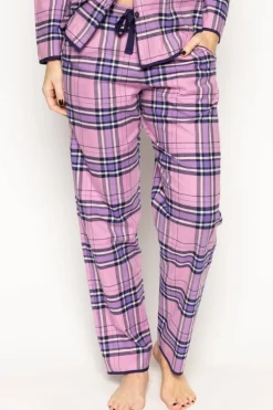 Pyjama Pants & Shorts | £30 And Under>Cyberjammies Violet Check Pyjama Pants Multi