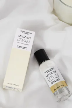 Pleasure | £30 And Under>MIXGLISS White Camelia Silicone-Based Lubricant & Massage Fluid 50ml